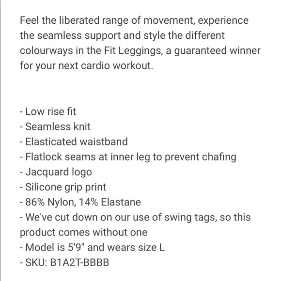 Gymshark Fit Seamless Leggings - Picture 7 of 7